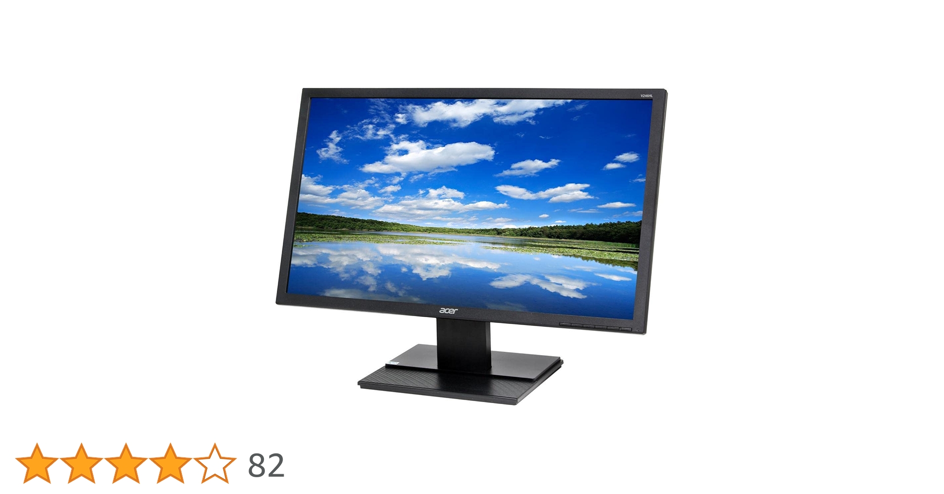 (未使用･未開封品)　Acer V246HLBD - LED monitor - 24&quot; - 1920 x 1080 Full HD - 250 cd/m2 - 5 ms - DVI VGA - black - DVI VGA (HD-15) 60wa65s Amazon.co.jp: Acer V246HLBD - LED monitor - 24